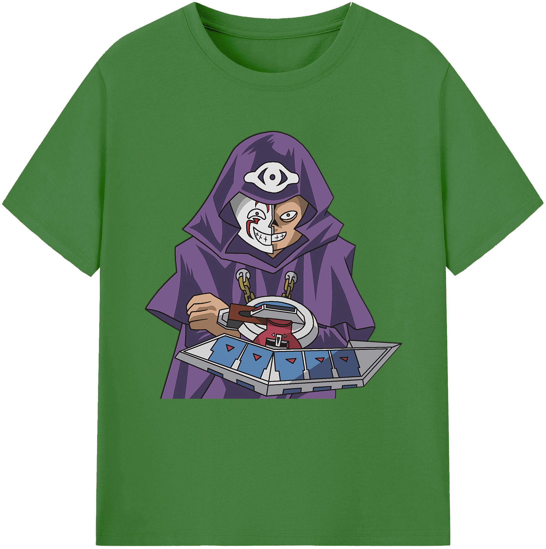 （画像用） 遊☆戯☆王 Yu-Gi-Oh! レディースカジュアルプリントTシャツ（綿100％）